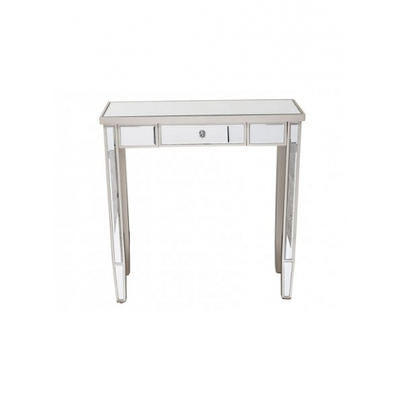 Faro Mirrored Glass Console Table 80cm