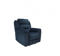 Bordeaux 1 Seater Reclining Blue