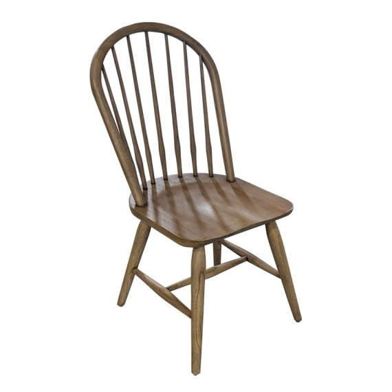 Sofia Spindle Back Dining Chair Rustic Brown