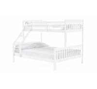 Indiana Bunk Bed - 3' & 4'6 White
