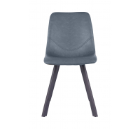 Barney Vintage Blue Faux Leather Dining Chair