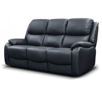 Roxy 3 Seater - Black