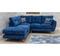 Mia 2 Corner 1 Sofa - Blue