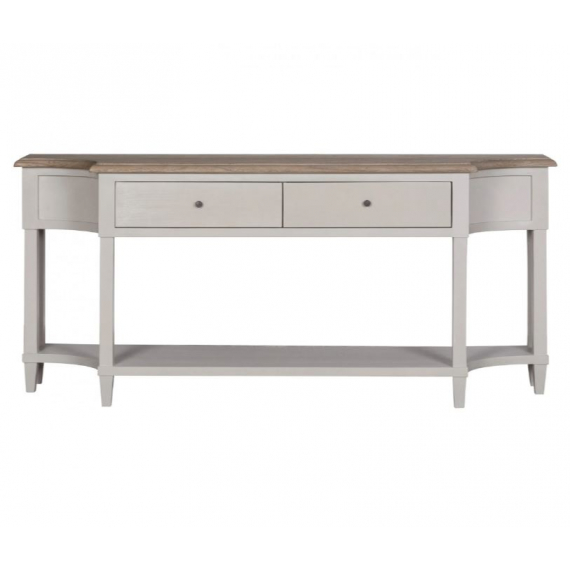 Sofia Sofa Table – Hardwick/Rustic Brown - 220cm