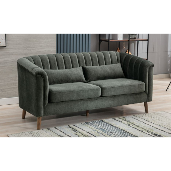 Dante Velvet 3 Seater Loveseat Sofa