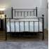 Ashwood Black Chrome Bed Frame - Double