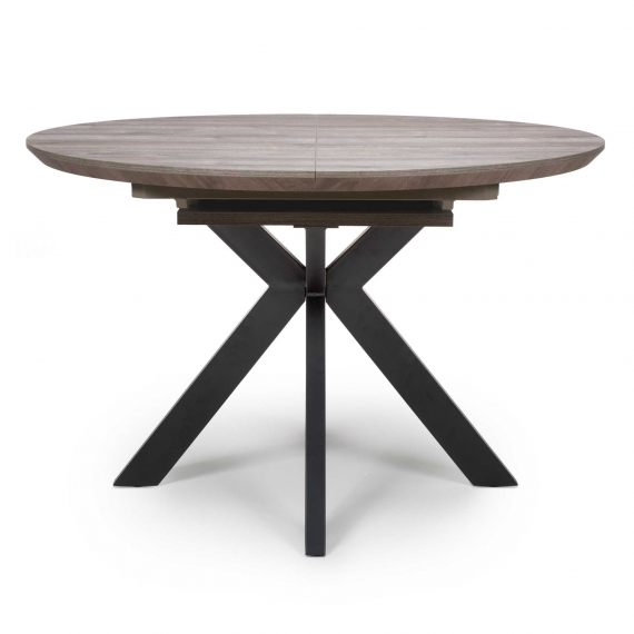 New Hampshire Extending Round Dining Table 1200-1600mm - Grey