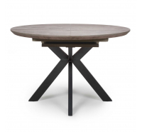 New Hampshire Extending Round Dining Table 1200-1600mm - Grey