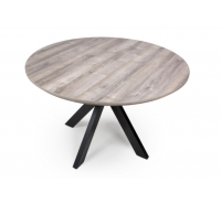 New Hampshire Round Dining Table 1200mm - Grey