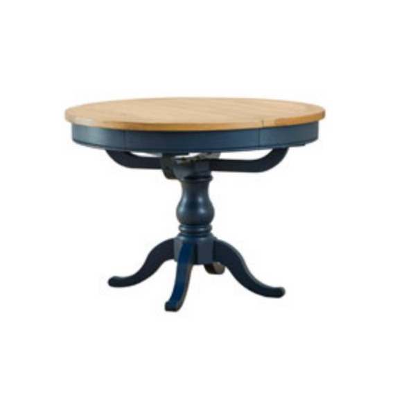 Swansea - Round Ext. Dining Table - Navy