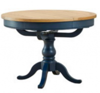 Swansea - Round Ext. Dining Table - Navy