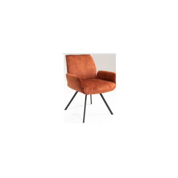 Percy Dining Chair - Caramel (Fabric)